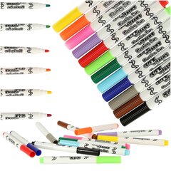 Markerid veele joonistamiseks Ikonk, 12 värvi hind ja info | Kunstitarbed, voolimise tarvikud | kaup24.ee