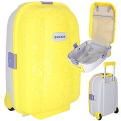 Laste kohver Ikonk, kollane hind ja info | Kohvrid, reisikotid | kaup24.ee