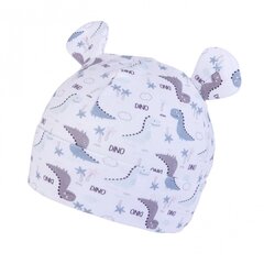 TuTu ühekihiline puuvillane kõrvadega müts 3-006546 hind ja info | Imikute mütsid, sallid, kindad | kaup24.ee