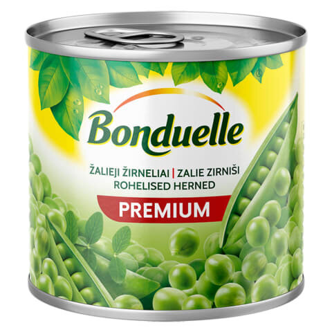 Rohelised herned Bonduelle, 400 g / 265 g hind ja info | Hoidised, keedised, konservid | kaup24.ee