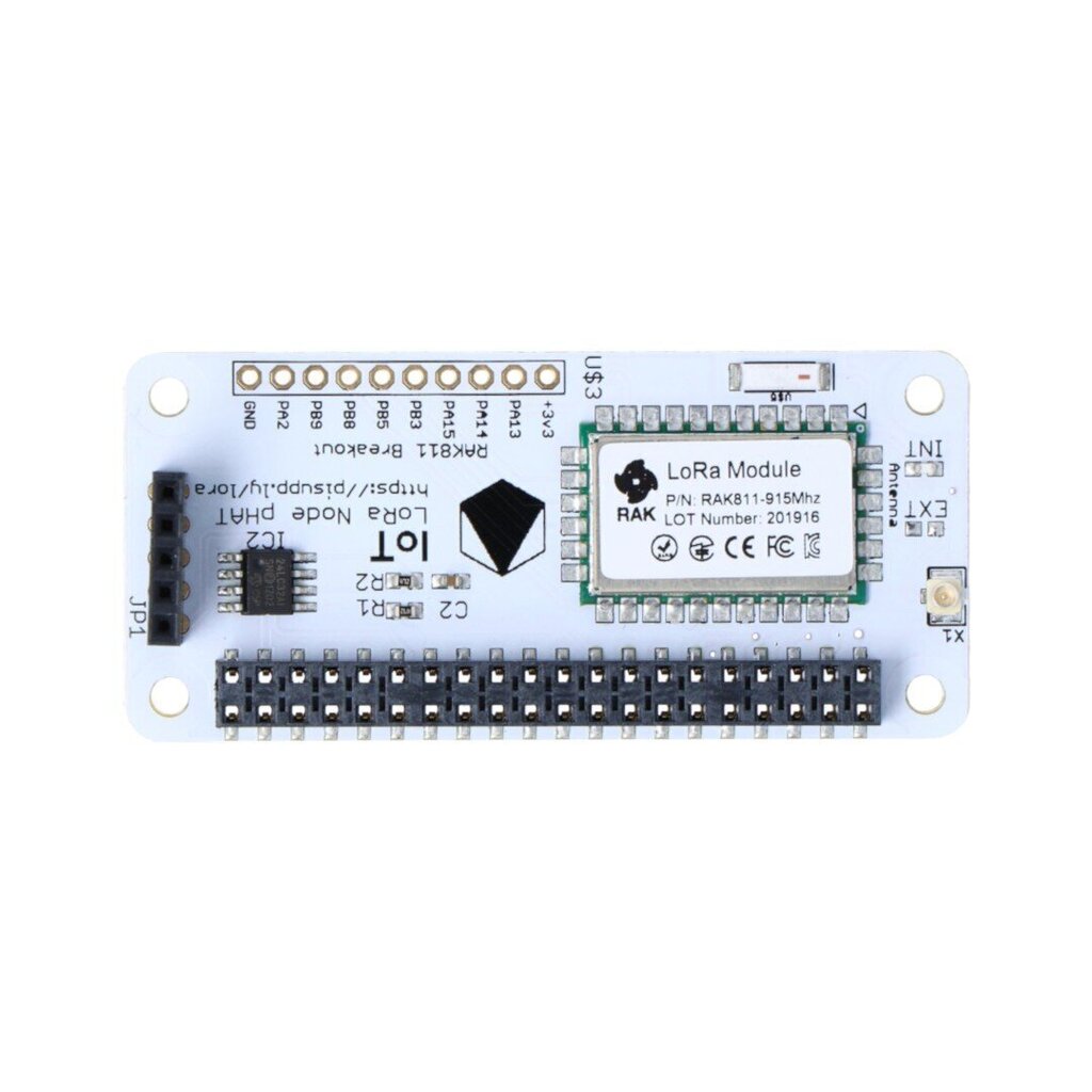 Pi Supply IoT LoRa Node pHAT 868MHz цена и информация | Robootika, konstruktorid ja tarvikud | kaup24.ee