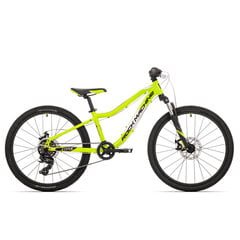 Подростковый велосипед Rock Machine Storm 24 (III) желтый (Размер колеса: 24 Размер рамы: 12) цена и информация | Велосипеды | kaup24.ee