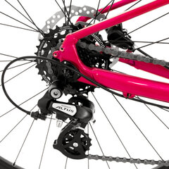 Женский горный велосипед Rock Machine Catherine 40-27 (III) розовый (Размер колеса: 27.5 Размер рамы: M) цена и информация | Велосипеды | kaup24.ee
