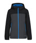 Icepeak laste softshell jope KONAN JR, tumehall-must hind ja info | Poiste joped | kaup24.ee