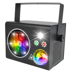 LIGHT4ME PARTY BOX V2 светодиодный шаровой лазерный стробоскоп с эффектом диско цена и информация | Праздничные декорации | kaup24.ee