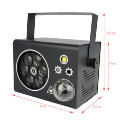 Light4Me Party Box V2 diskoefektiga LED palli laser strobe gobo hind ja info | Peokaunistused | kaup24.ee