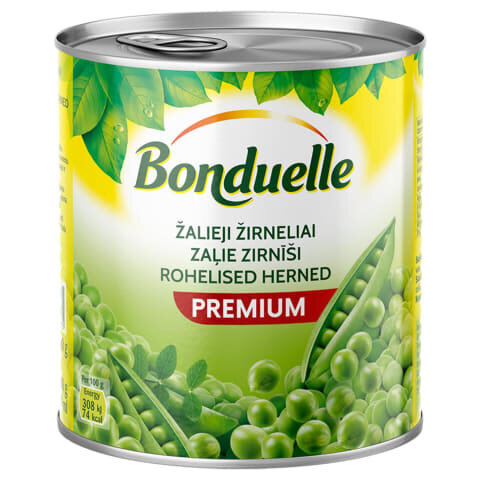 Konserveeritud herned Bonduelle, 850 g hind ja info | Hoidised, keedised, konservid | kaup24.ee