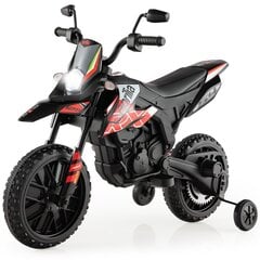 Детский электромотоцикл Aprilia ,черный цена и информация | Электромобили для детей | kaup24.ee