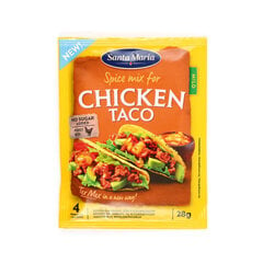 Приправа для курицы Santa Maria Taco, 28 г цена и информация | Специи, наборы специй | kaup24.ee