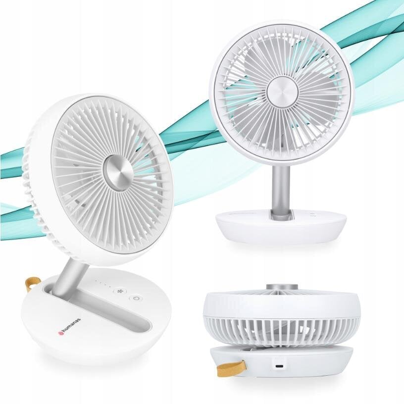 Kokkupandav laua ventilaator Humanas CoolAir F01, 5 W цена и информация | Ventilaatorid | kaup24.ee