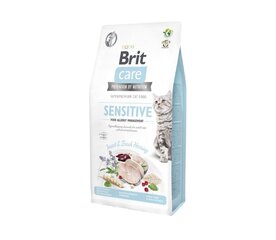 Brit Care Cat GF Insect&Fresh Herring hüpoallergeenne kuivtoit kassidele, 7 kg цена и информация | Сухой корм для кошек | kaup24.ee