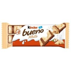 Kinder Bueno valge vahvlibatoon, 39 g hind ja info | Maiustused | kaup24.ee