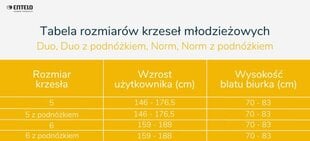 Lastetool Entelo Norm Storia, roosa hind ja info | Kontoritoolid | kaup24.ee