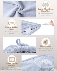 Полотенце банное для сушки волос, Electronics LV-2362, 1 шт цена и информация | Полотенца | kaup24.ee