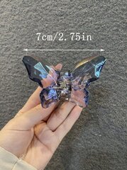 Juukseklambrid "Undine", "Fairy" ja "Butterfly", Electronics LV-120059, sinine ja valge, 2 tk hind ja info | Juuste aksessuaarid | kaup24.ee