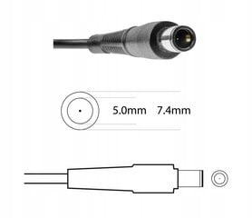 Sh. HP 19V 4.74A 90W 7.4-5.0mm hind ja info | Sülearvutite laadijad | kaup24.ee