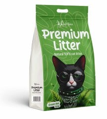Наполнитель для кошачьего туалета MiuMjau, аромат зеленого чая 2,5 кг цена и информация | Наполнители для кошачьих туалетов | kaup24.ee