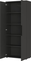 Шкаф 4371, черный цена и информация | Шкафы | kaup24.ee