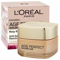 Päevane kortsudevastane kreem L'Oreal Paris Age Perfect Gold and Age Rosy Re-Fortifying, 50 ml hind ja info | Näokreemid | kaup24.ee