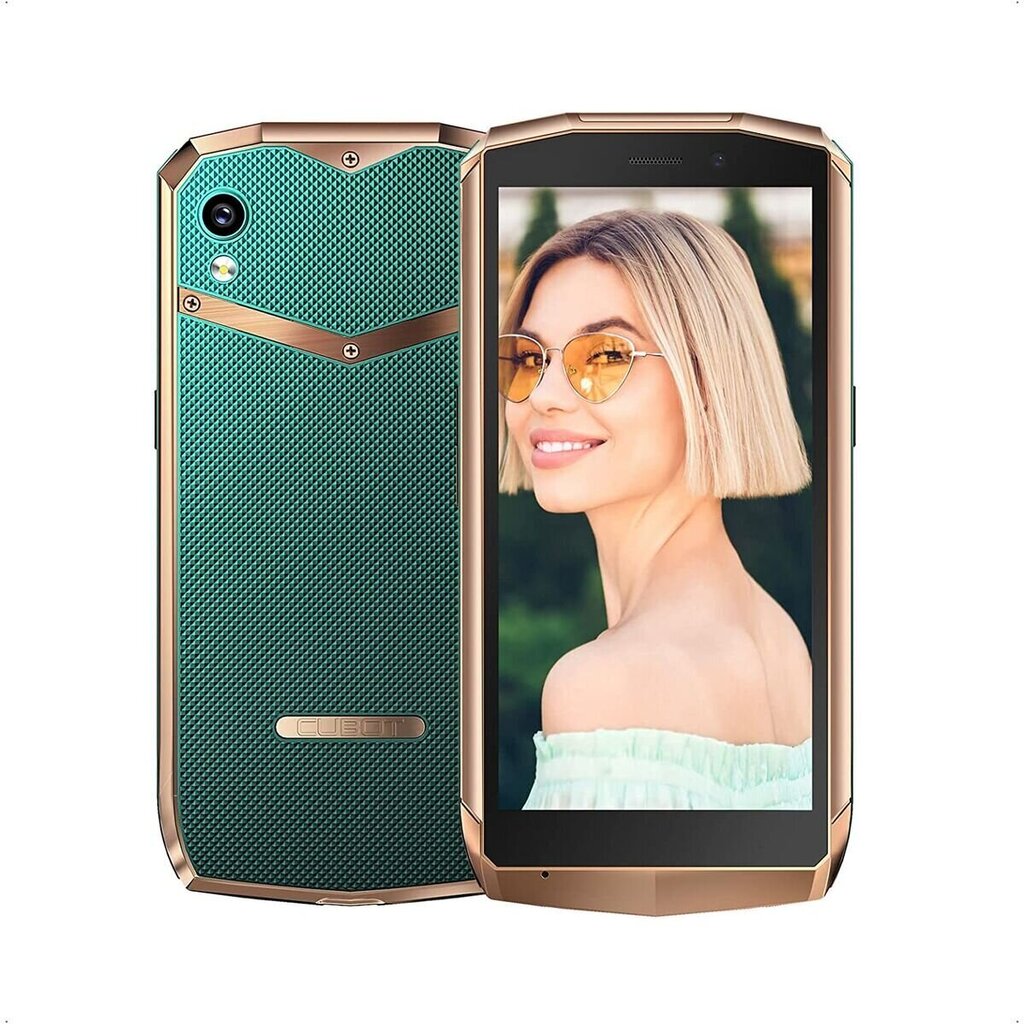 Cubot Pocket Dual SIM 4/64GB Green Golden hind ja info | Telefonid | kaup24.ee