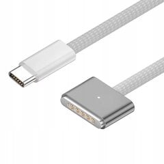 Кабель для Apple USB-C (TYP-C) к MagSafe 3 MLYV3ZM/A серебристый 2м цена и информация | Зарядные устройства для ноутбуков | kaup24.ee