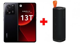 Xiaomi 13T 5G 8/256GB MZB0EK5EU Black + Xiaomi Sound Outdoor 30W hind ja info | Telefonid | kaup24.ee