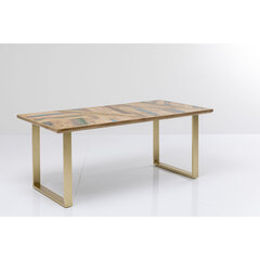 Table Abstract Brass 180x90 цена и информация | Компьютерные, письменные столы | kaup24.ee