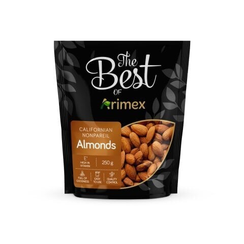 Mandlid The Best of Arimex, 250 g hind ja info | Pähklid, seemned, kuivatatud puuviljad | kaup24.ee