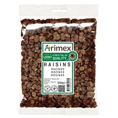 Rosinad Arimex, 500 g hind ja info | Pähklid, seemned, kuivatatud puuviljad | kaup24.ee