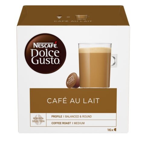 Kohvikapslid Nescafe Dolce Gusto Cafe Au Lait, 160 g цена и информация | Kohv, kakao | kaup24.ee