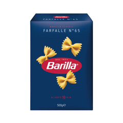 Pasta Barilla farfalle, 500 g hind ja info | Makaronid | kaup24.ee