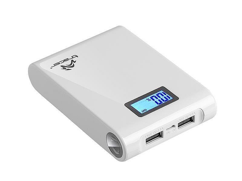 Akupank Tracer Power Bank 10400 mAh Li-Ion, valge цена и информация | Akupangad | kaup24.ee