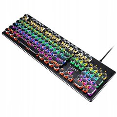 Arvuti klaviatuur RGB BACKLIT hind ja info | Klaviatuurid | kaup24.ee