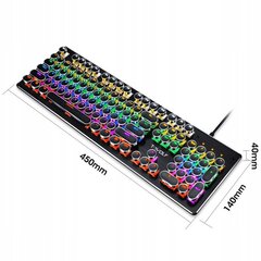 Компьютерная клавиатура с RGB ПОДСВЕТКОЙ цена и информация | Клавиатуры | kaup24.ee