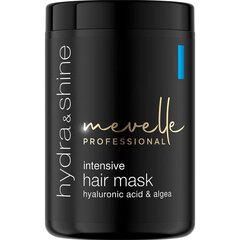 Juuksemask Mevelle Professional Hydra & Shine, 900 ml hind ja info | Maskid, õlid, seerumid | kaup24.ee