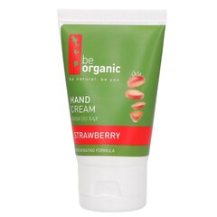 Kätekreem Be Organics Strawberry, 40 ml hind ja info | Kehakreemid, losjoonid | kaup24.ee