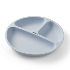 Силиконовая тарелка на присоске BabyOno 1482/01, синяя, 6+ мес., 1 шт. цена и информация | Детская посуда, контейнеры для молока и еды | kaup24.ee