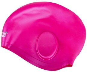 Плавательная шапочка Long Hair Aquaspeed Ear Cap Volume, синяя цена и информация | Шапочки для плавания | kaup24.ee