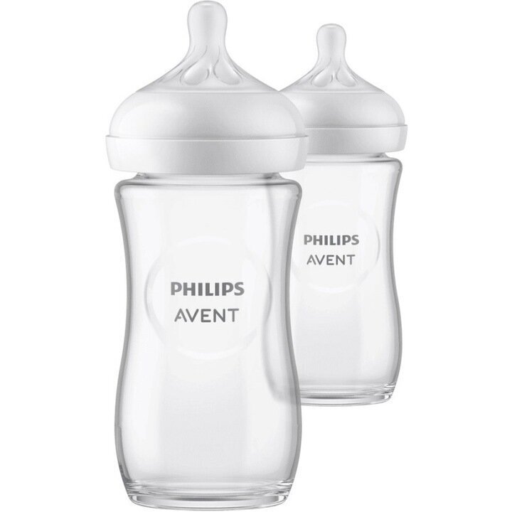 Lutipudelid Philips Avent Natural Response SCY933/02, 1+ kuud, 240 ml, 2 tk. цена и информация | Lutipudelid ja aksessuaarid | kaup24.ee