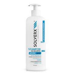 Šampoon väljalangevatele ja rasustele juustele Solverx Atopic Skin, 500 ml hind ja info | Šampoonid | kaup24.ee