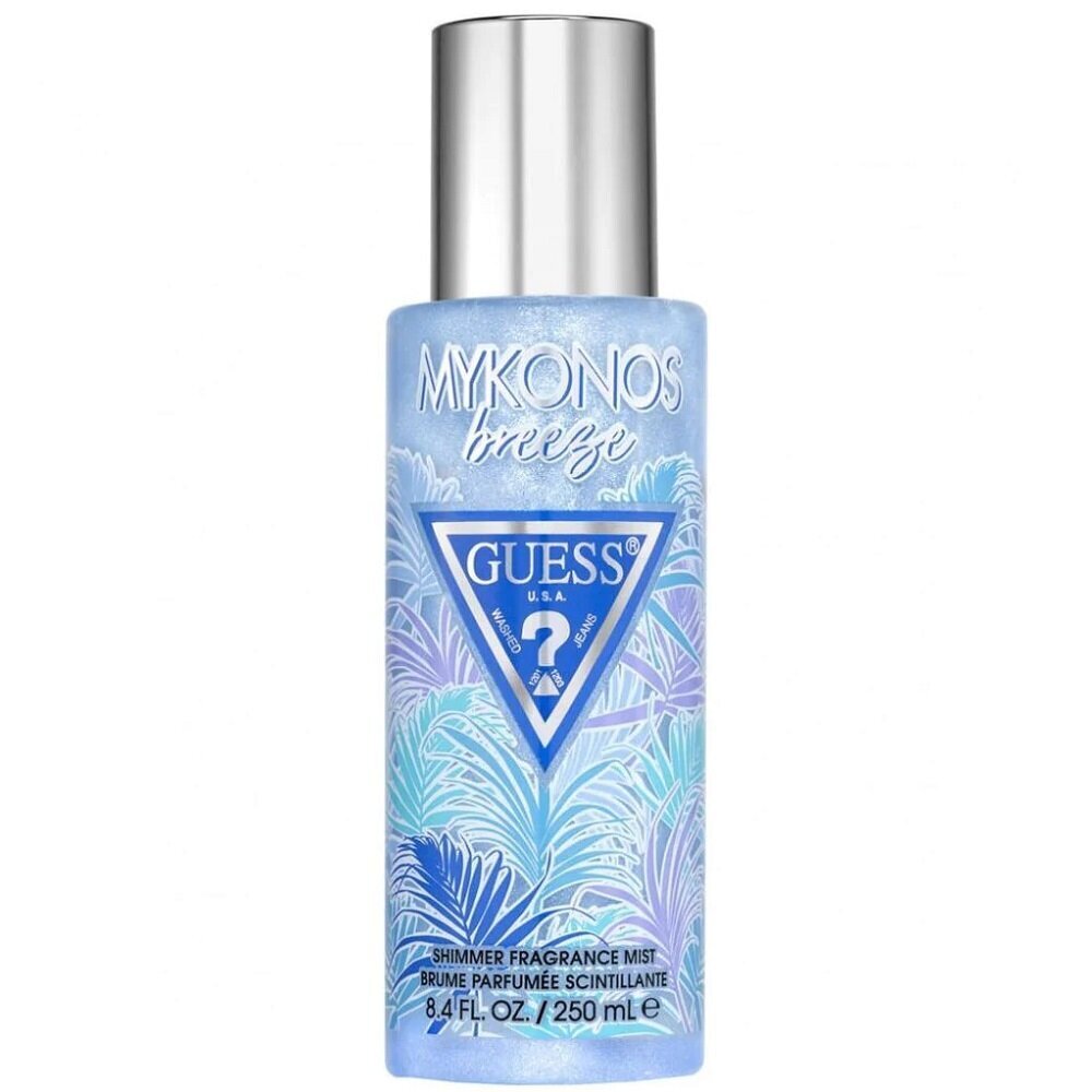 Guess Destination Mykonos Breeze Shimmer kehasprei, 250 ml цена и информация | Naiste parfüümid | kaup24.ee