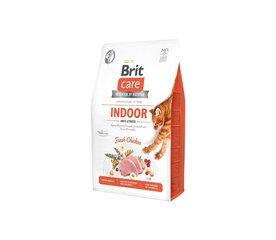 Brit Care Cat GF Indoor Anti-stress сухой корм для кошек, живущих дома, 2 кг. цена и информация | Сухой корм для кошек | kaup24.ee