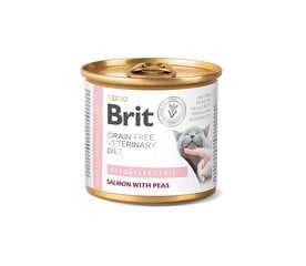 Brit GF Veterinary Diets Hypoallergenic влажный корм для кошек-аллергиков, 200 г. x 12 цена и информация | Кошачьи консервы | kaup24.ee