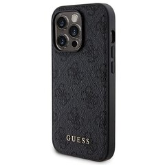 Zestaw Guess GUBPM5P14X4GEMGK iPhone 14 Pro Max 6.7" hardcase + Powerbank 5000mAh MagSafe czarny|black 4G Metal Logo цена и информация | Чехлы для телефонов | kaup24.ee