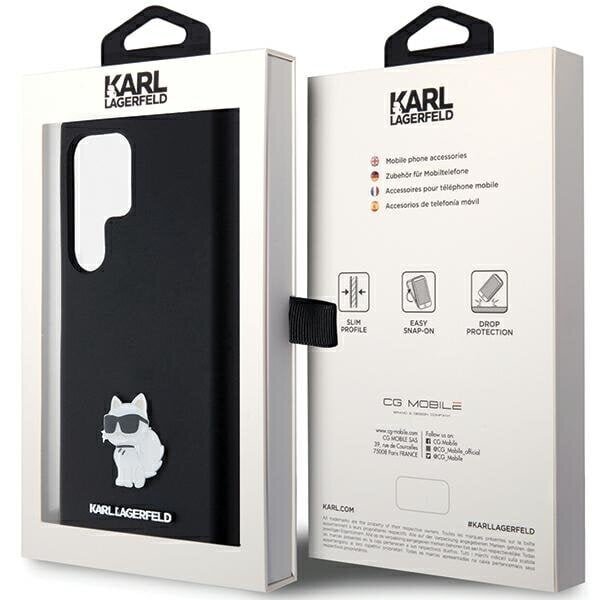 Karl Lagerfeld Silicone Choupette Metal Pin Hardcase цена и информация | Telefoni kaaned, ümbrised | kaup24.ee