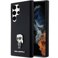 Karl Lagerfeld Silicone Ikonik Metal Pin Hardcase hind ja info | Telefoni kaaned, ümbrised | kaup24.ee