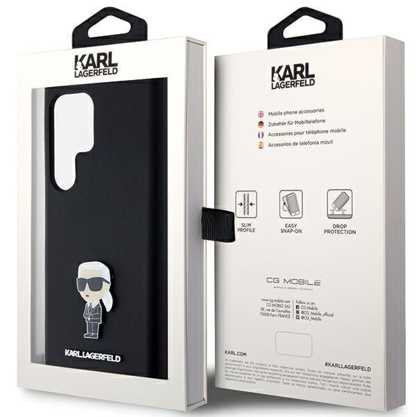 Karl Lagerfeld Silicone Ikonik Metal Pin Hardcase цена и информация | Telefoni kaaned, ümbrised | kaup24.ee