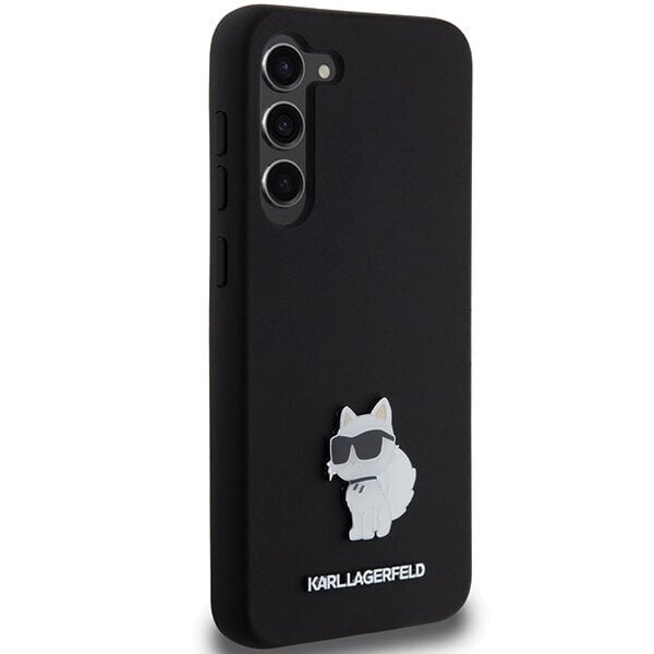 Karl Lagerfeld Silicone Choupette Metal Pin Case цена и информация | Telefoni kaaned, ümbrised | kaup24.ee