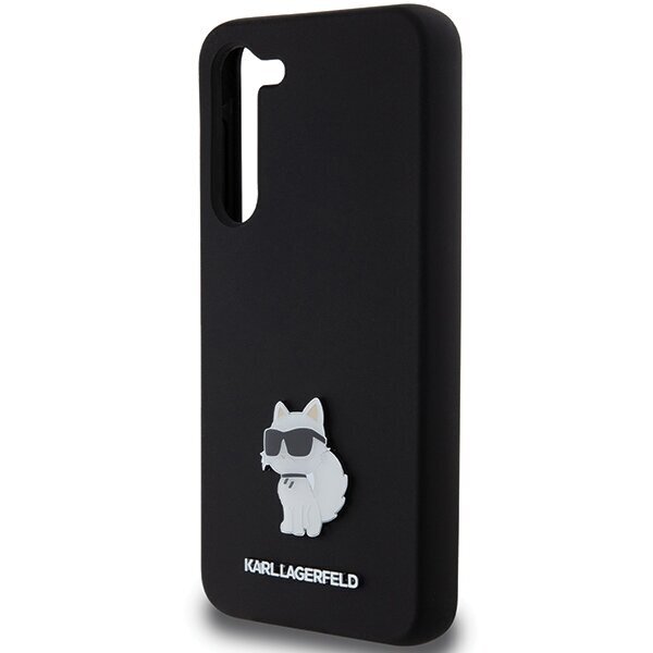 Karl Lagerfeld Silicone Choupette Metal Pin Case цена и информация | Telefoni kaaned, ümbrised | kaup24.ee