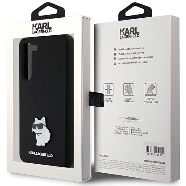 Karl Lagerfeld Silicone Choupette Metal Pin Case цена и информация | Telefoni kaaned, ümbrised | kaup24.ee